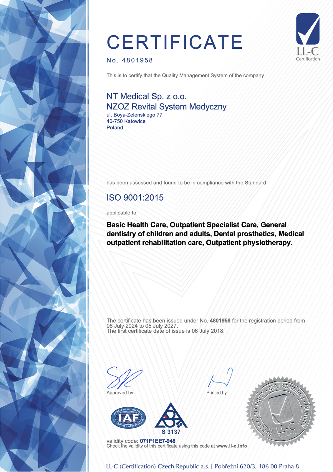ISO 9001:2015
